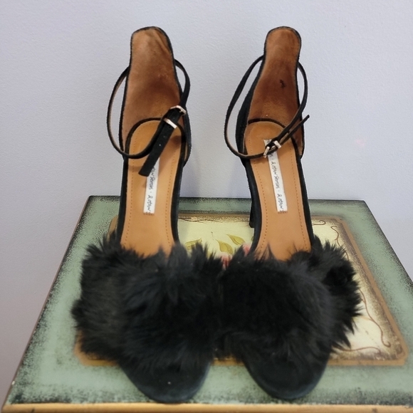 & Other Stories Faux Fur Sandal  Stiletto - Picture 1 of 7